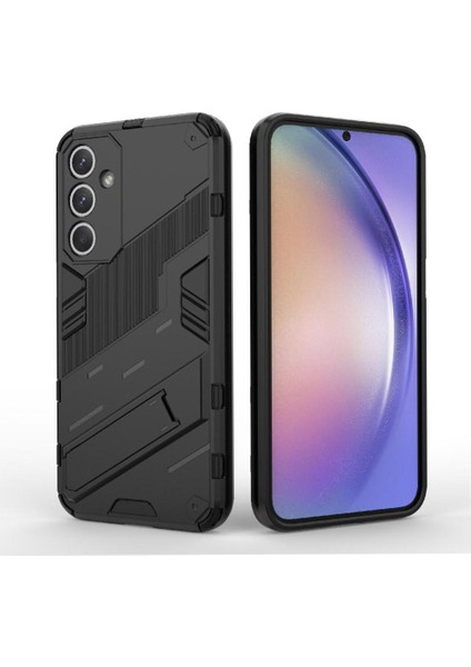 Samsung Galaxy M35 5g Sağlam Askeri Kickstand Koruyucu Kapak (Yurt Dışından)