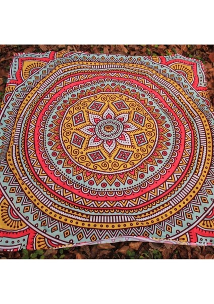 Bohem Mandala Duvar Örtüsü Tapestry 150X150