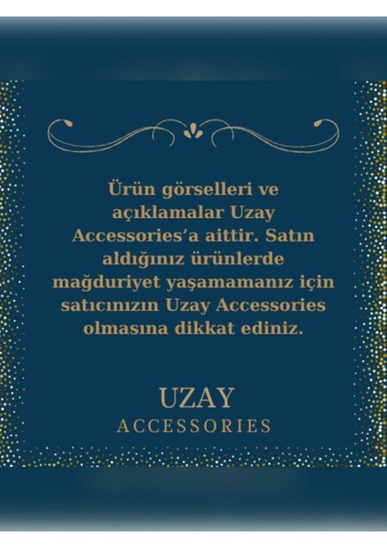 Uzay Accessories Taşlı Van Cleef 316L Çelik Bileklik Altın