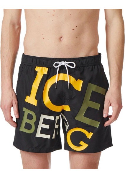 ICE3MBM08 Palms Şort Black