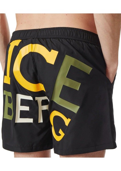 ICE3MBM08 Palms Şort Black