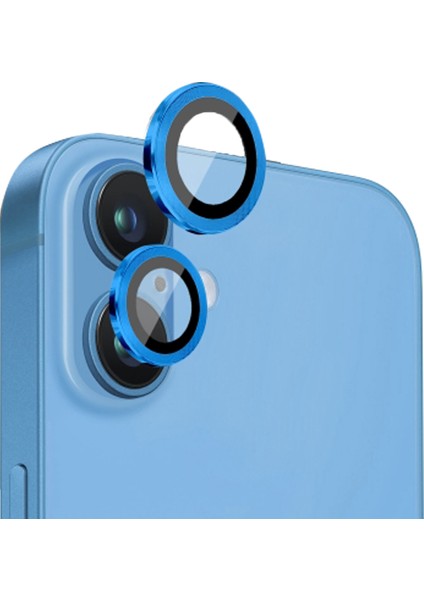 iPhone 16 Plus ile Uyumlu Parmak İzi Bırakmayan Anti-Reflective Kamera Lens Koruyucu - FC438