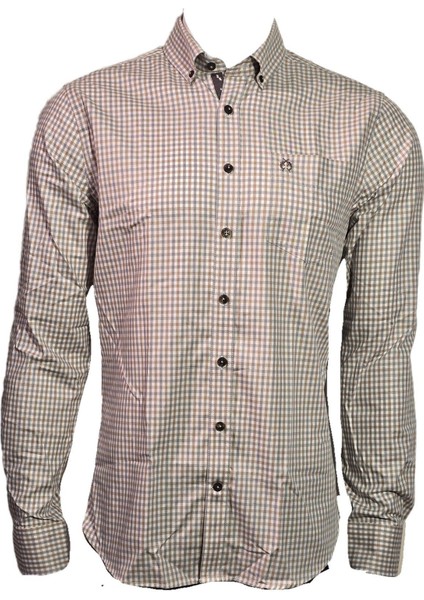 3709514 Erkek Kareli Gömlek Flannel