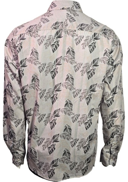 3709312 Erkek Desenli Gömlek Vermont modelleri