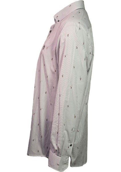 3709522 Erkek Çizgili Gömlek Flannel fiyatları