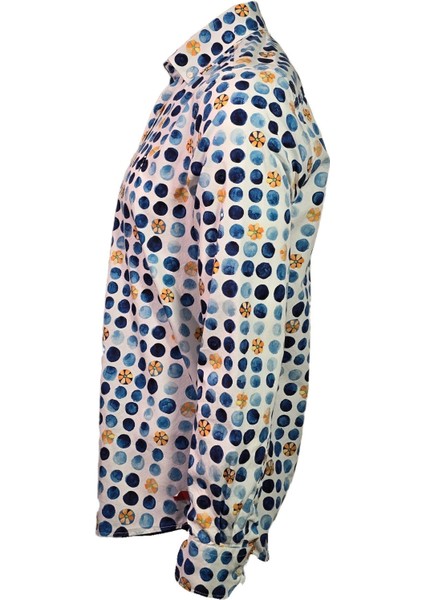 1709336 Erkek Desenli Gömlek Orange fiyatları