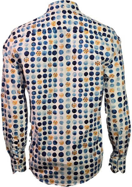 1709336 Erkek Desenli Gömlek Orange modelleri