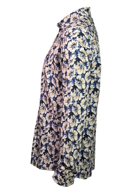 5708432 Erkek Desenli Gömlek Turquoise fiyatları