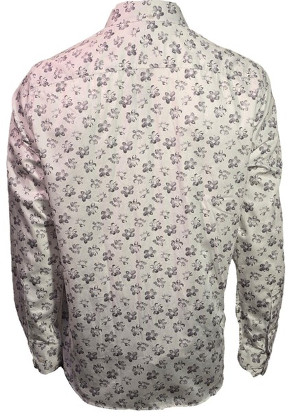 1709536 Erkek Desenli Gömlek Grey modelleri