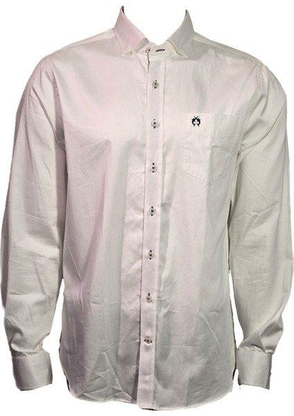 3709022 Erkek Regular Fit Gömlek White