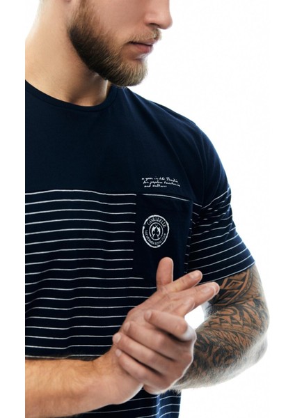 1099004 Erkek T-Shirt Navy