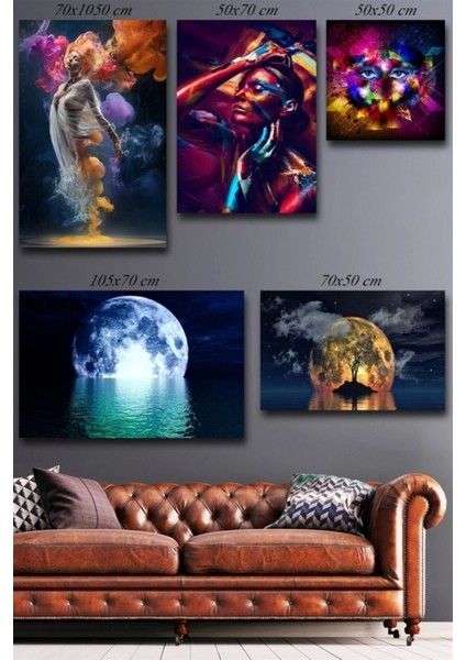 Teknoo- Renk Sarmalı Cam Tablo Duvar Dekarasyonu fırsatları