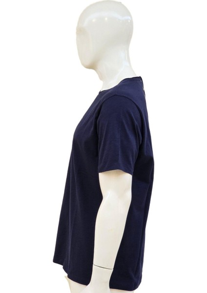 1099107 Erkek T-Shirt Indigo