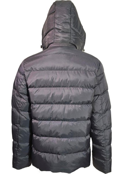 3229201 Erkek Kapşonlu Mont Navy modelleri