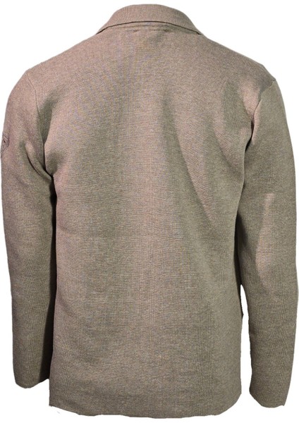 3849301 Erkek Triko Ceket Camel modelleri
