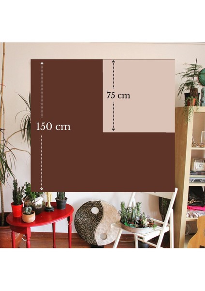 Buddha ve Mandala Desenli Kare Duvar Örtüsü, Polyester, Beyaz Renk fırsatları