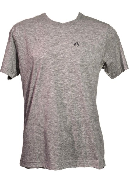 1319903 Erkek T-Shirt Grey