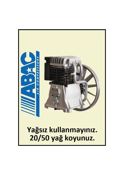 Abac B6000 Kompresör Hava Üreticisi (Kafa) fiyatları