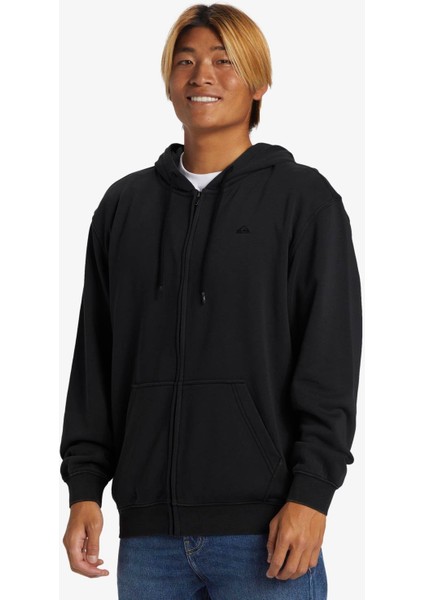 Salt Water Zip Hoodie Erkek Sweatshirt AQYFT03330-KVJ0 Black fiyatları