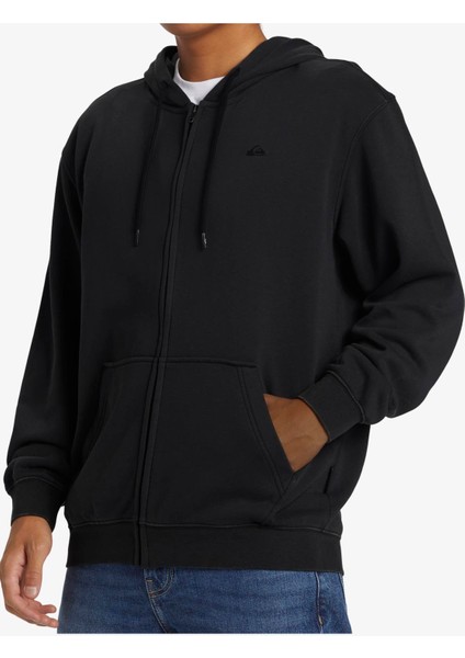Salt Water Zip Hoodie Erkek Sweatshirt AQYFT03330-KVJ0 Black indirimleri