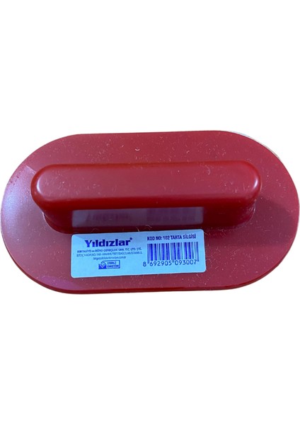 Plastik Saplı Tahta Silgisi - Kırmızı