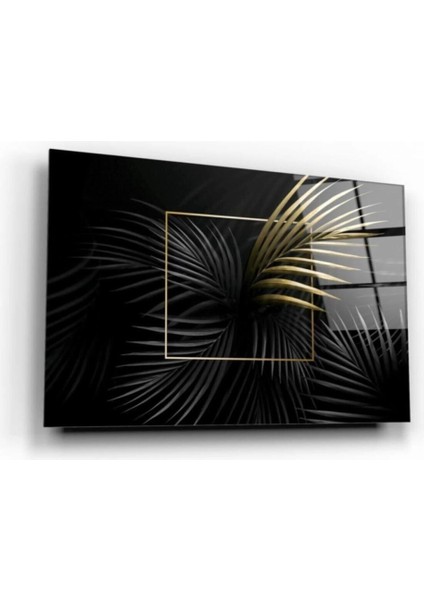 Teknoo- Altın Yapraklar Cam Tablo fiyatları