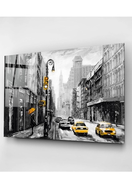 Teknoo- Gri And Yellow Cam Tablo fiyatları