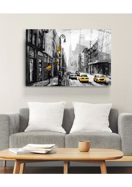 Teknoo- Gri And Yellow Cam Tablo modelleri