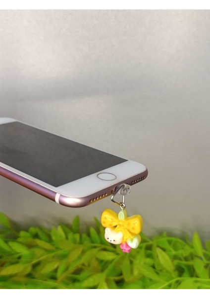 Charm Telefon Aksesuarı Toz Koruma Şarj Soketi - Apple iPhone