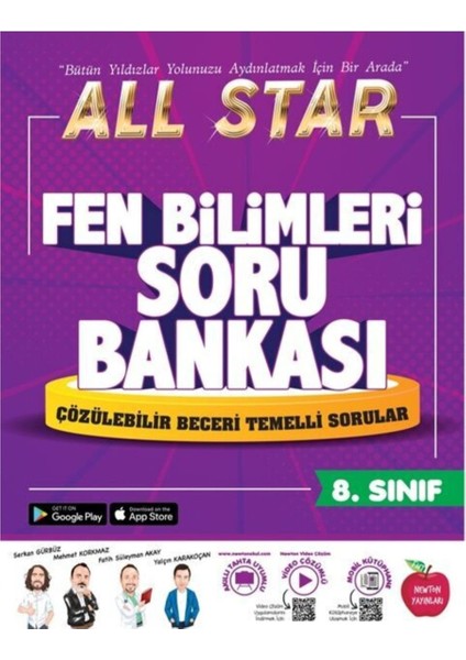 8.sınıf All Star Fen Bilimleri Soru Bankası