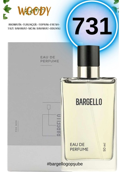 731 Woody Edp 50 ml Erkek Parfüm LPL731