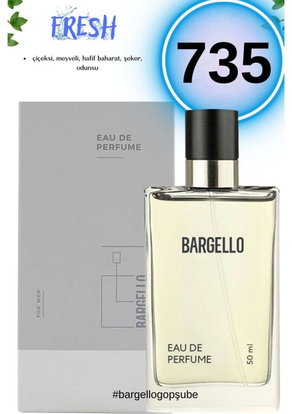 735 Fresh Erkek Parfüm 50 Ml Edp