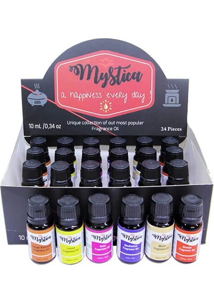 Fresh Assorted Fragrance Oil 24'lü Set