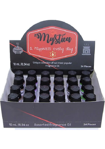 Fresh Assorted Fragrance Oil 24'lü Set