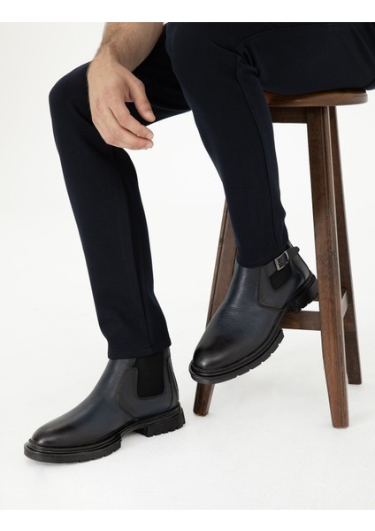 Erkek Lacivert %100 Deri Bot 50298490-VR033