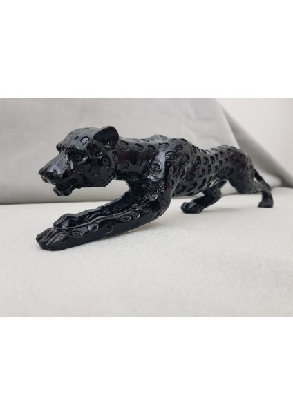 Panter Leopar Jaguar Parlak Siyah Dekor Hrykrl Biblo