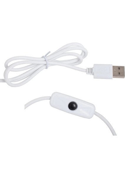 8x Büyütmeli Mandallı, USB Girişli Masa Lambalı, Okuma ve Güzellik Salon Için Büyüteç 2088A