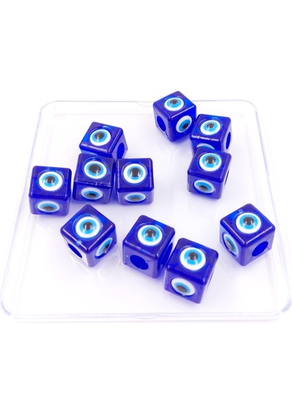 Nazar Boncuğu Küp 10 ADET