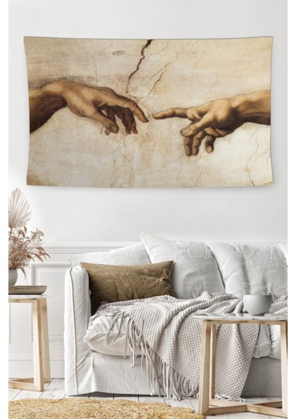 Çok Renkli Polyester Yıkanabilir Leke Tutmaz Duvar Örtüsü MKT-DVR-2032