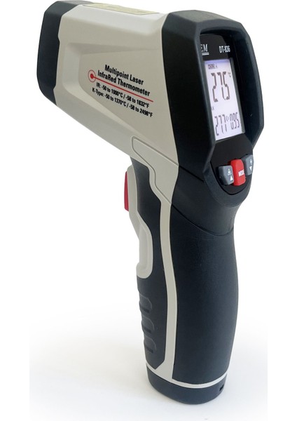 DT-836 Infrared Kızılötesi Termometre -50 +1000 Dairesel Lazerli