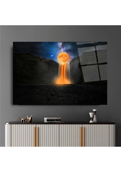 Teknoo- Dökülen Güneş Sanatsal Cam Tablo modelleri