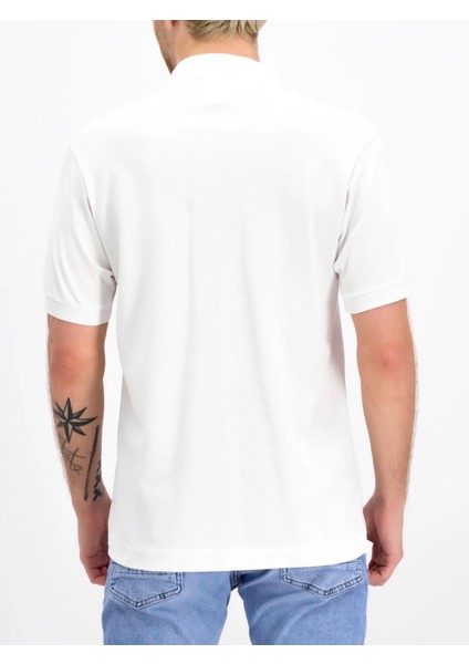 Nakışlı Polo Yaka Erkek T-Shirt