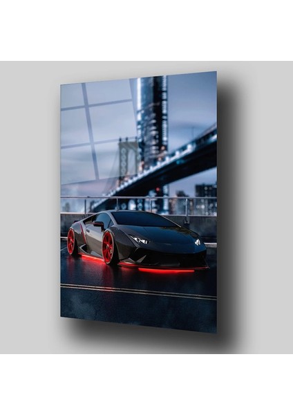 Teknoo- Lamborgini Araba Cam Tablo fiyatları