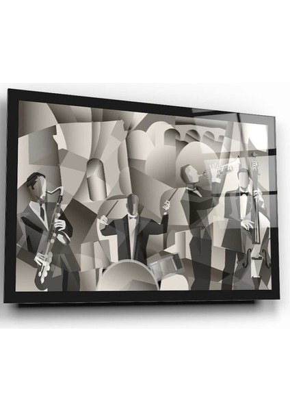 Teknoo- Müzisyen Grubu Sanatsal Cam Tablo modelleri