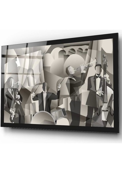 Teknoo- Müzisyen Grubu Sanatsal Cam Tablo fırsatları