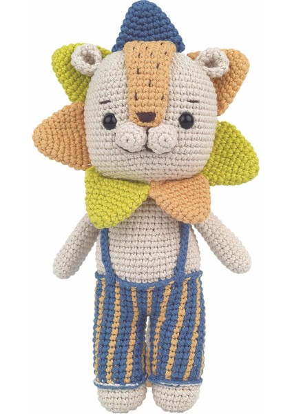 Tığ Işi Amigurumi Yapım Kiti (Jojo The Lion)