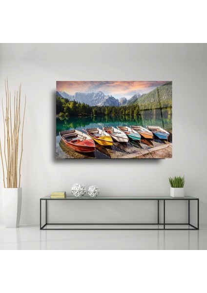 Teknoo- Muhteşem Manzara Sanatsal Cam Tablo