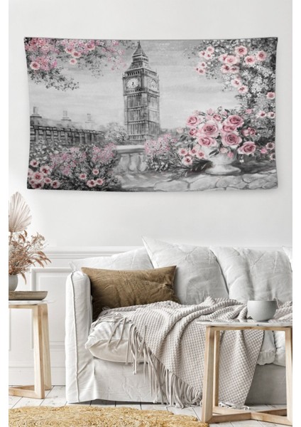 Yıkanabilir çok renkli dikdörtgen duvar dekoru, leke tutmaz polyester ürün fiyatları