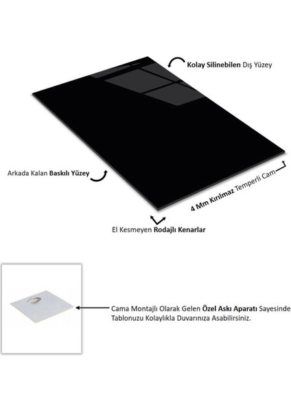Teknoo- Renkli Işık Patlaması Sanatsal Cam Tablo fırsatları