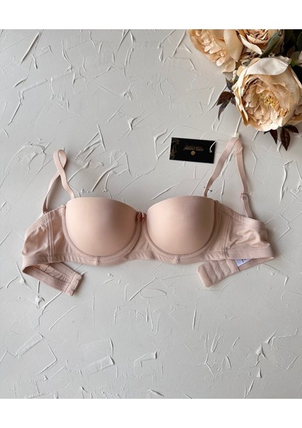 Sofia Ten Rengi Balenli Destekli Ince Askılı Basic Kaliteli Sütyen fırsatları